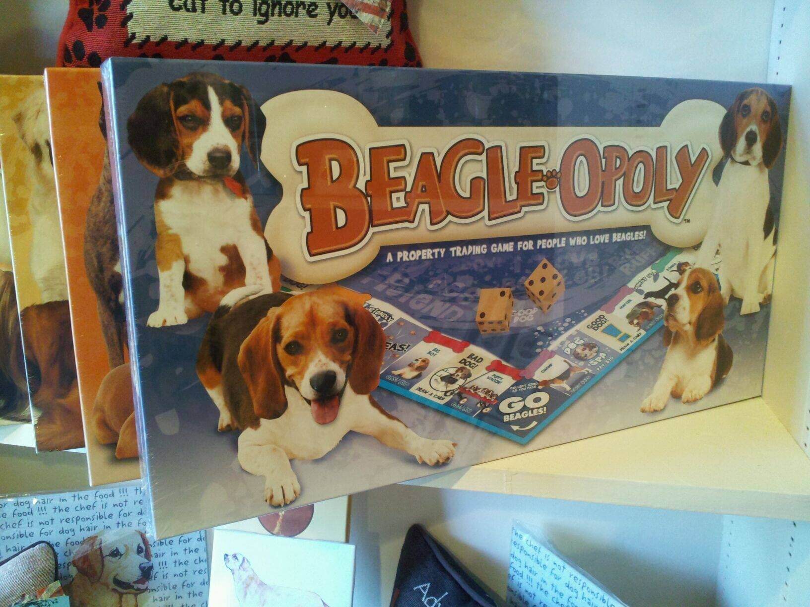 A board game titled 