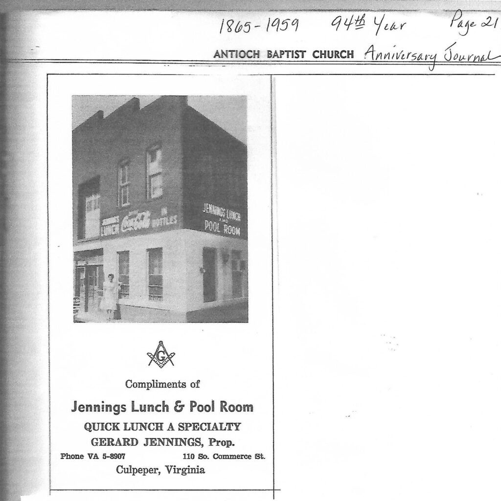 Jennings Lunch and Pool Room