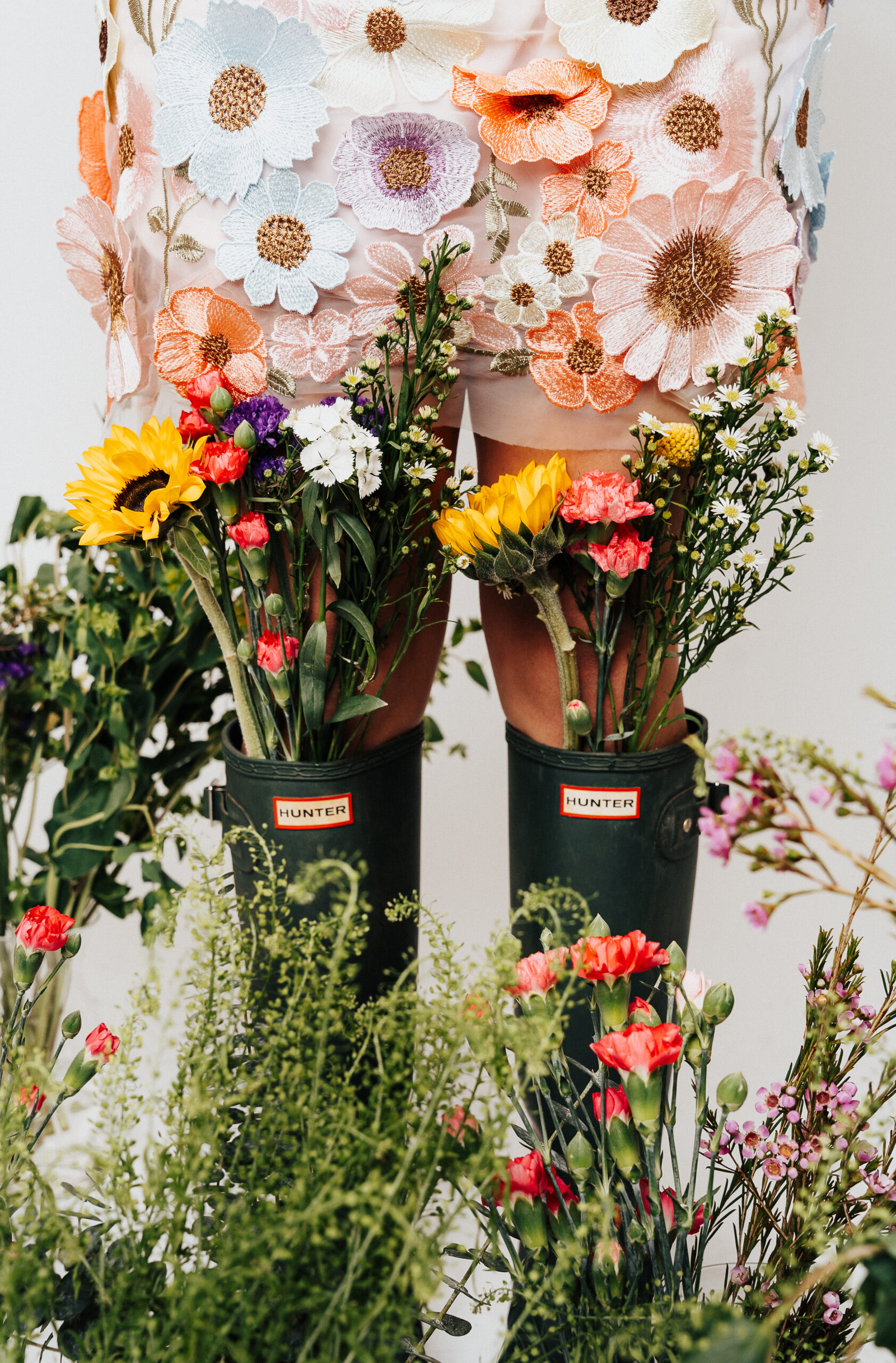 Azalea Field Flowers Image