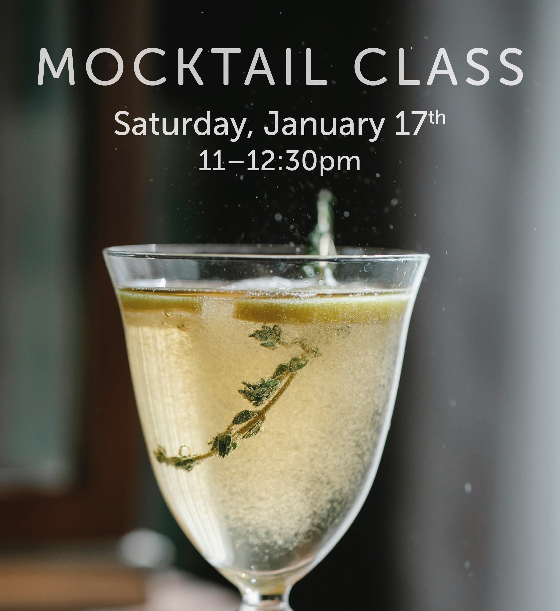 Mocktail Class